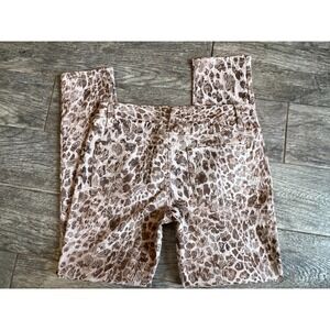 Cache Pants‎ Trousers Floral Leopard Skinny Pants Womens size 6 NWT Animal Print